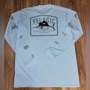 BRAND NEW WITH TAGS Pelagic High Proformance Hydro Repel outdoor fishing shirt